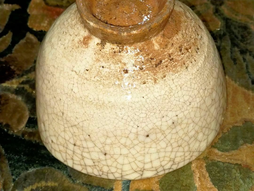 ♥古萩♥　茶碗　♥無銘♥　桐箱付き　♥萩焼　茶道具　骨董　古玩