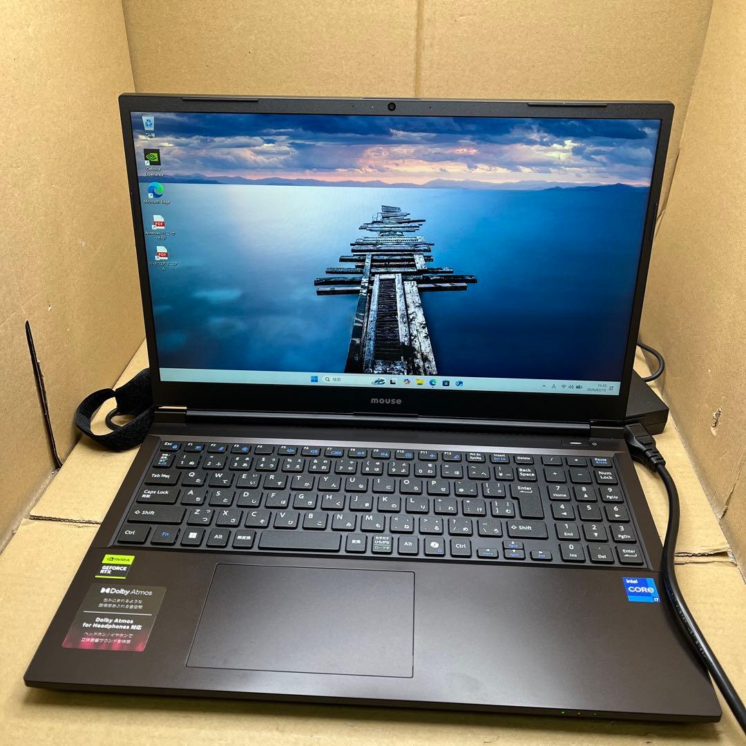 mouse ノートパソコン Core i7-12700H 15.6インチ