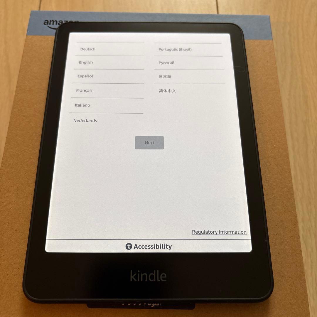 美品Kindle colorsoft 16GB ブラック
