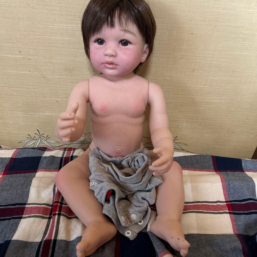 お値下げフルビニール　リペイント&カスタム男の子　リボーンドール