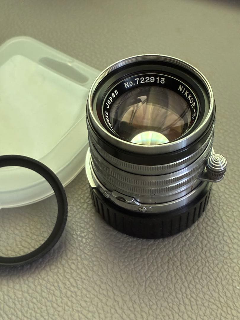 NIKKOR-H 1:2 f=50mm レンズ❗️黒ハチマキ‼️希少品❗️