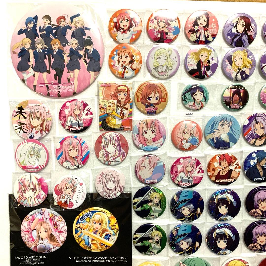 アニメ　缶バッジ　セット　まとめ売り　大容量