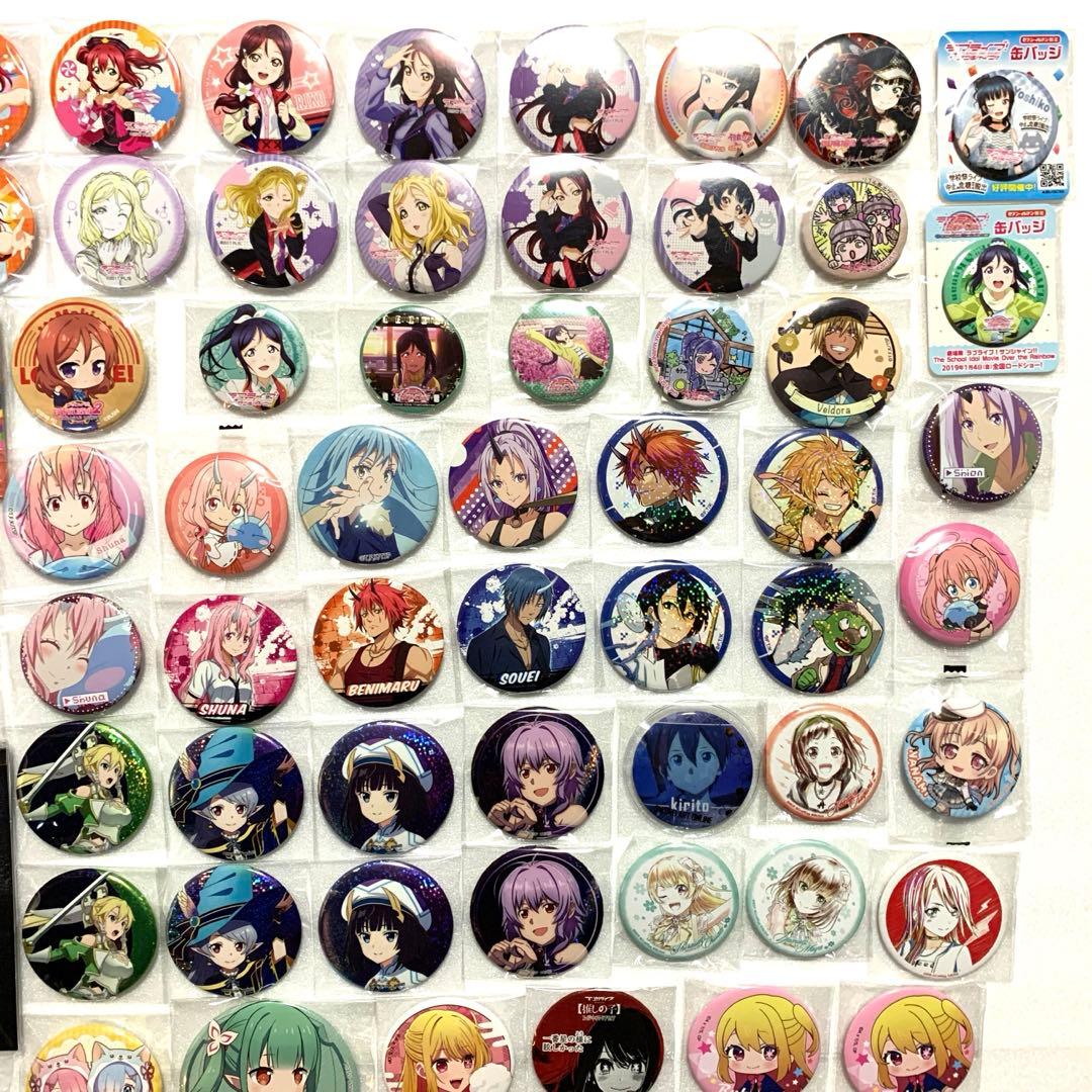 アニメ　缶バッジ　セット　まとめ売り　大容量