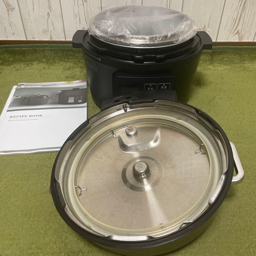 IRIS OHYAMA 電気圧力鍋 4l ブラック　PMPC-MA4