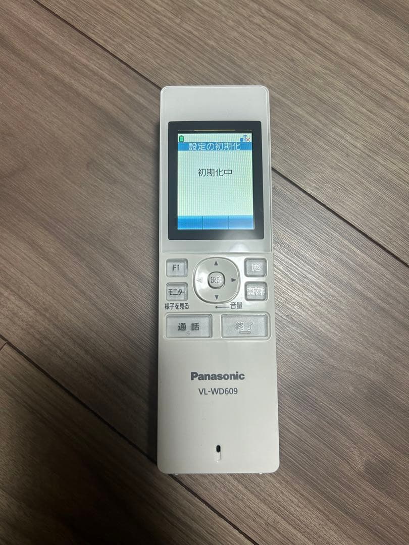 VL-WD609 パナソニック　ドアホン用　ワイヤレスモニター　子機のみ