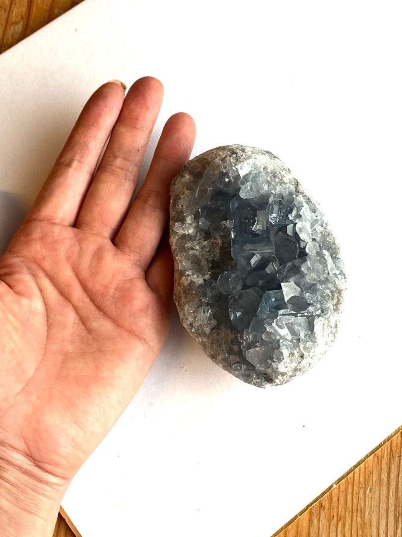 ⭐️美品⭐️卵型⭐️セレスタイト⭐️