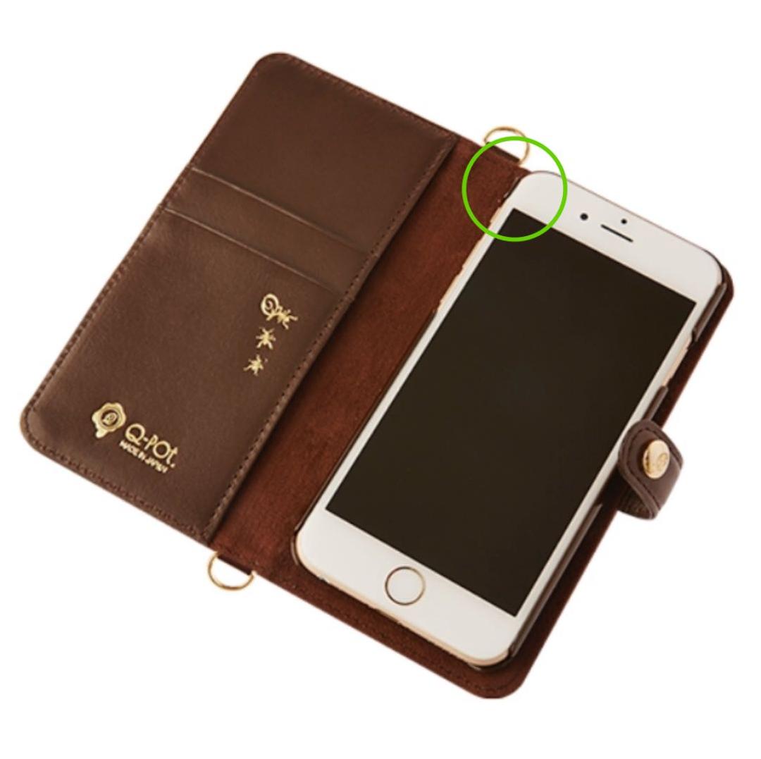 訳あり　Q-pot. ビターチョコレートーiPhone6 case