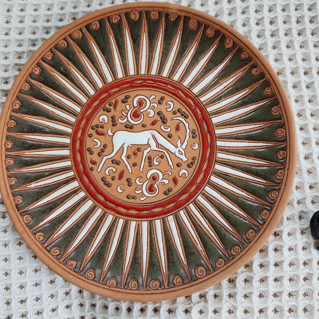 ギリシャの皿(ロードス島での作品)