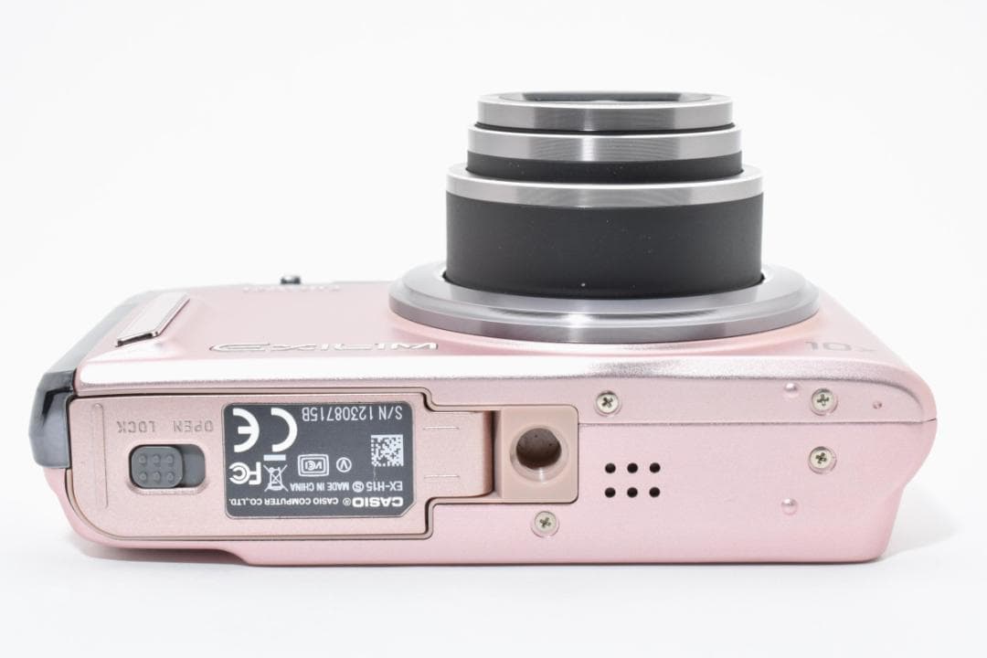 カシオ　CASIO EXILIM EX-H15 ピンク 《動作確認済み》