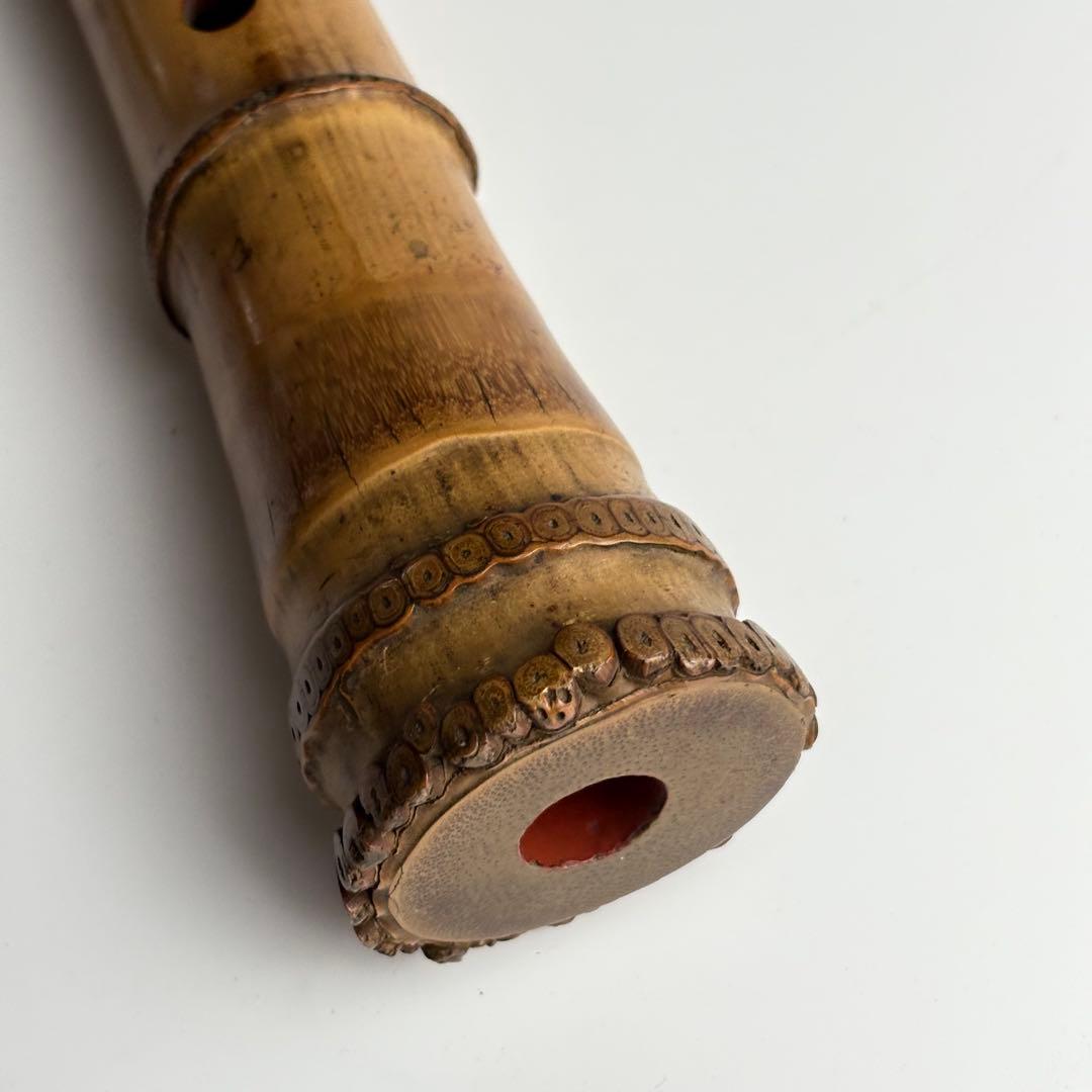 尺八 古昇 在銘 伝統 作家物 銘 尺八 楽器 和楽器