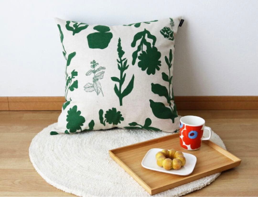 ♧新品未使用♧マリメッコ　marimekko 完売品　クッションカバー
