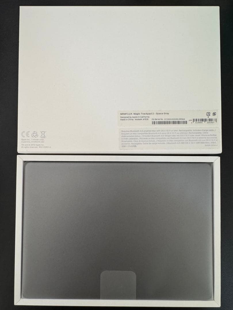 マウス・トラックボール Apple / Magic Trackpad 2 - Space Gray