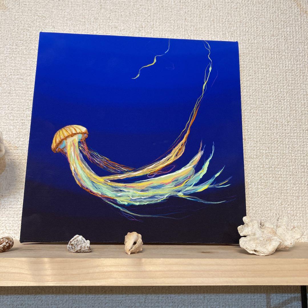 クラゲの絵
