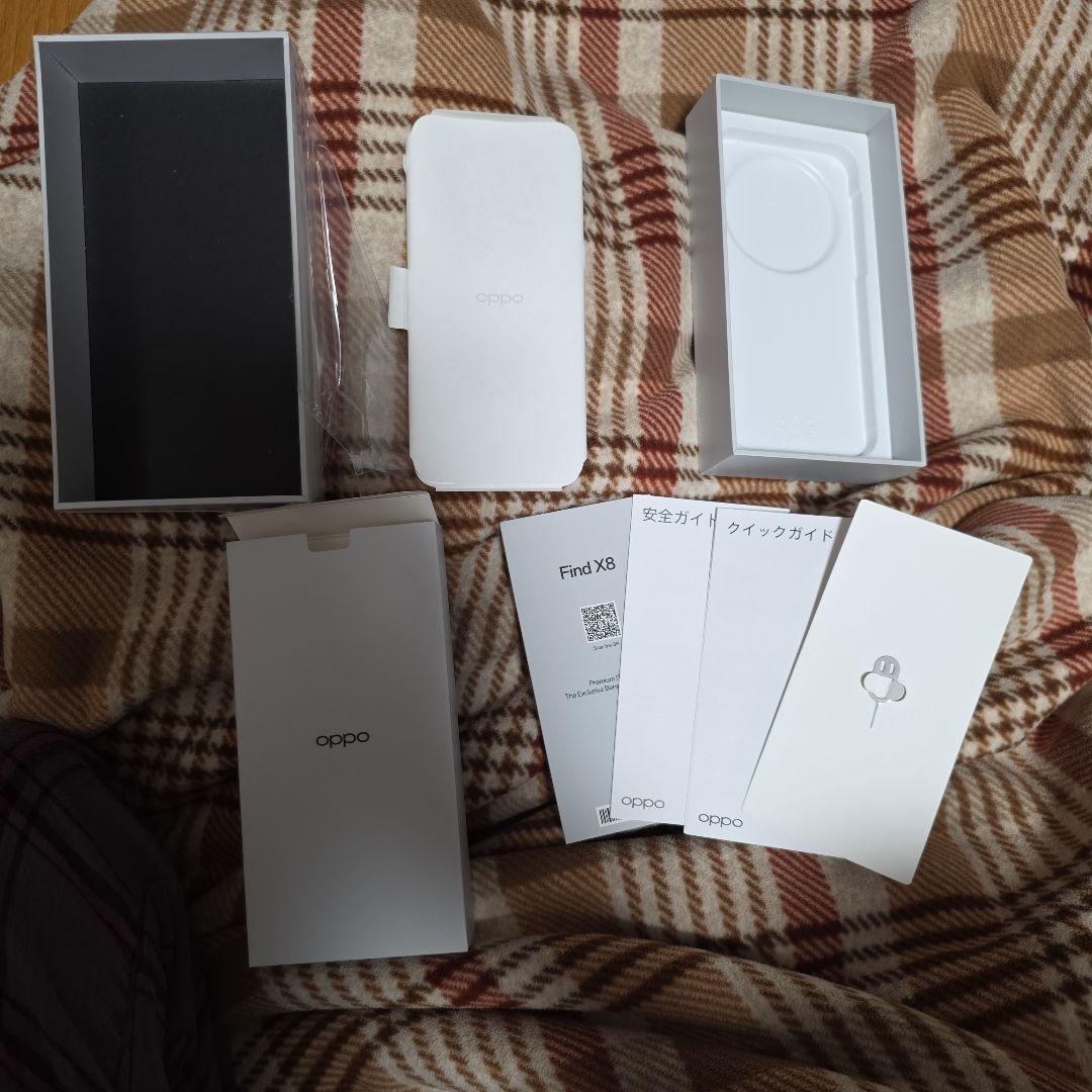 oppo find x8 16GB/512GB 　SIMフリー　国内版