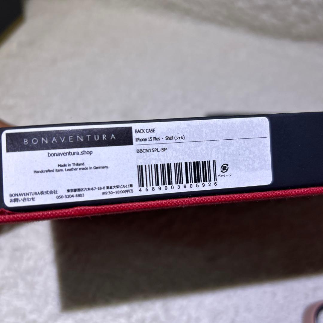 BONAVENTURA ボナベンチュラ　iPhoneケース　15Plus