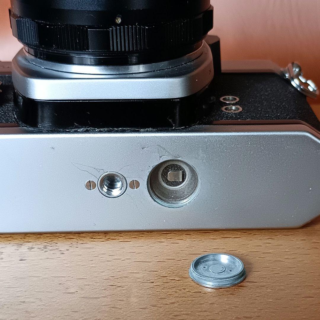 フィルムカメラ【整備、完動品】ペンタックスSP 55mm f1.8レンズ付き