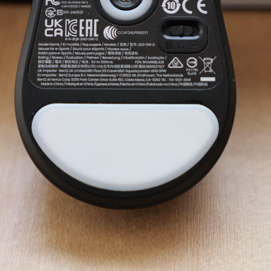 Zowie ZA13-DW ブラック ソール交換済