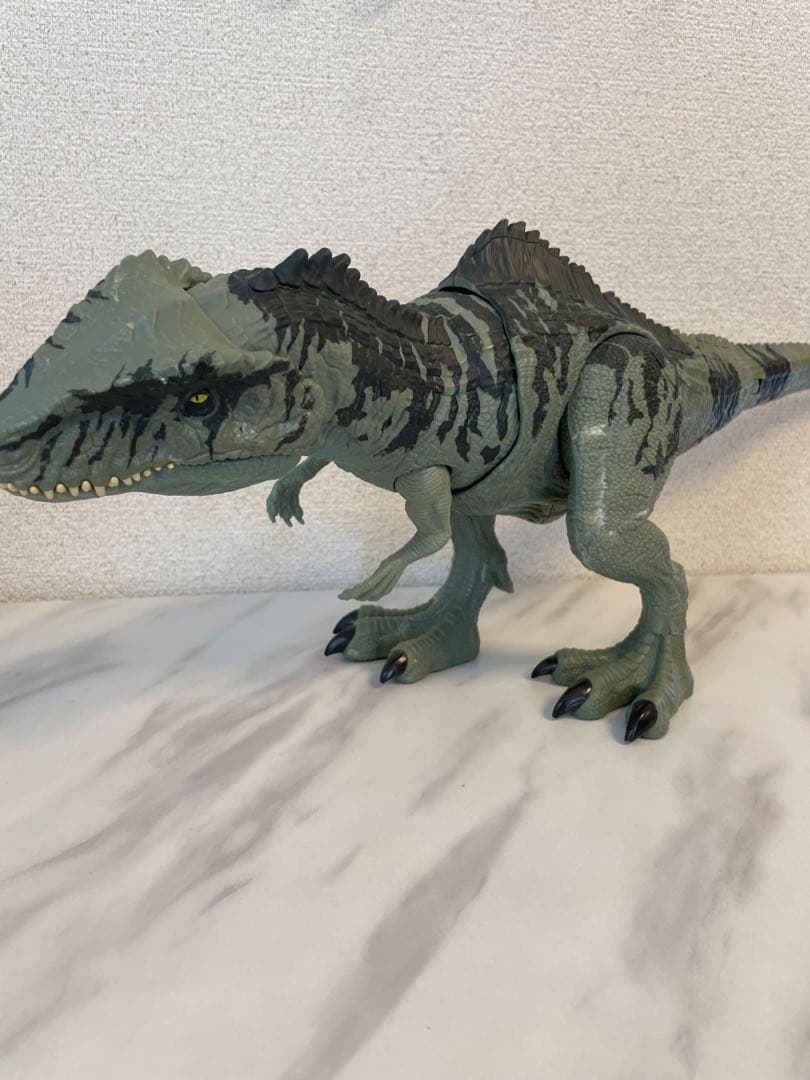 恐竜フィギュア グリーン・グレー 約30cm