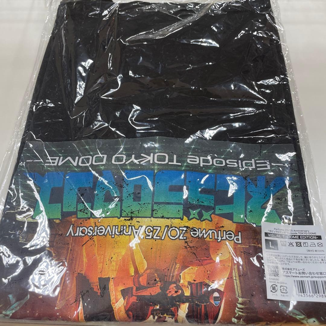 【未使用】Perfume 東京ドーム Tシャツ Lサイズ