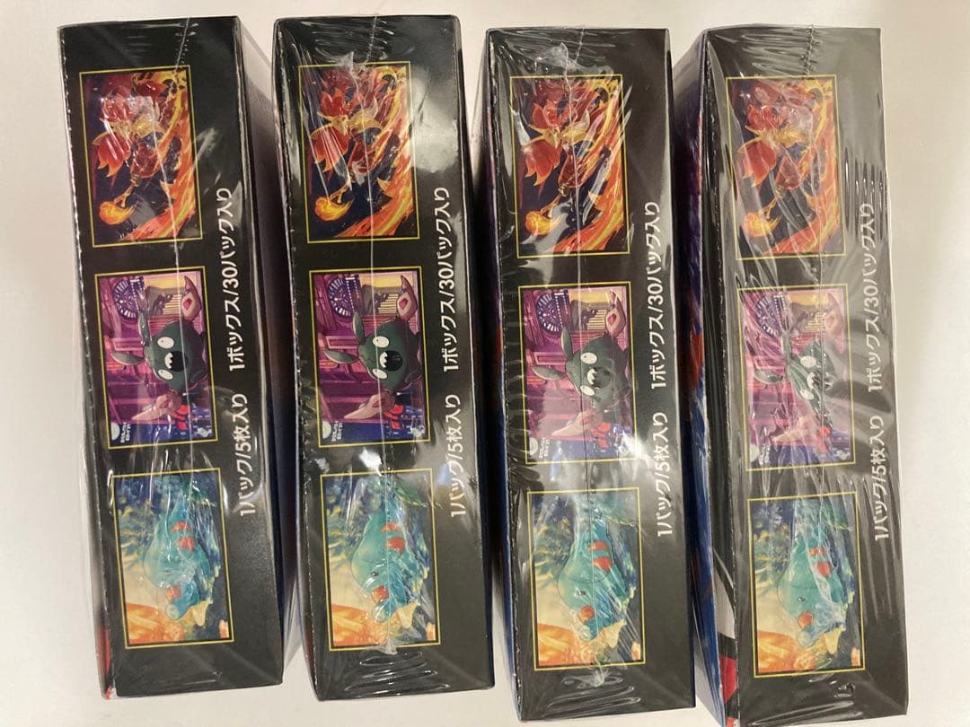 ポケモンカードゲーム ニンジャスピナー 4箱セット