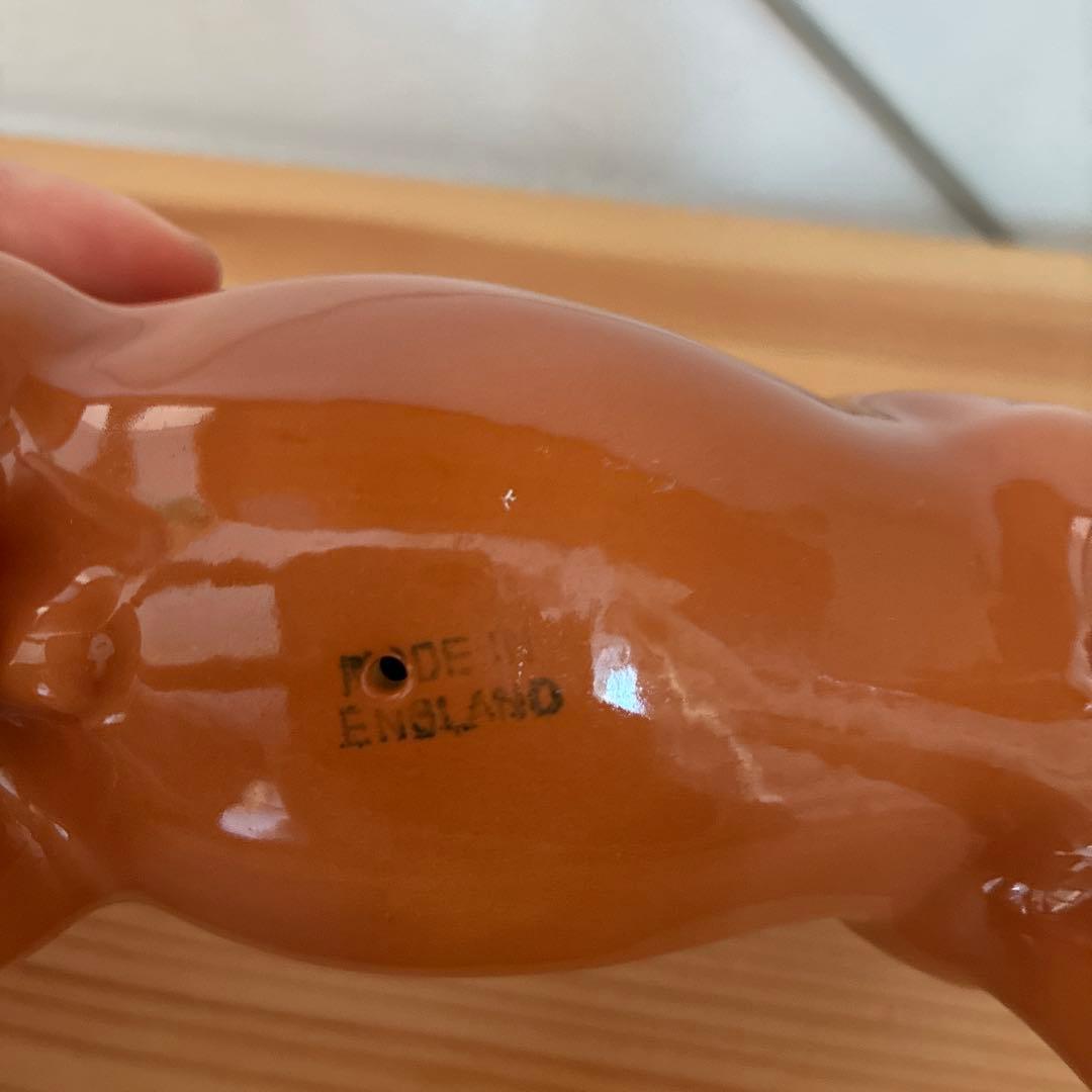 COOPERCRAFT イングランド　陶器　置物　オブジェ　馬　動物
