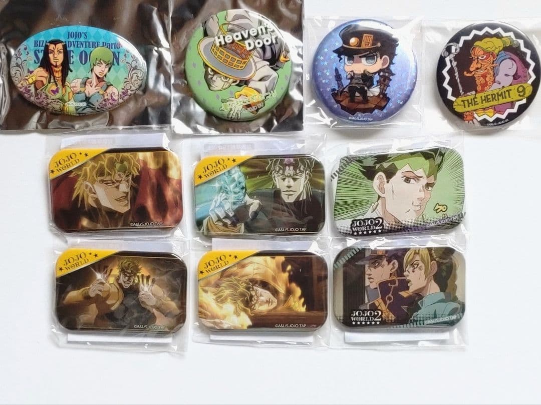ジョジョの奇妙な冒険 缶バッジ