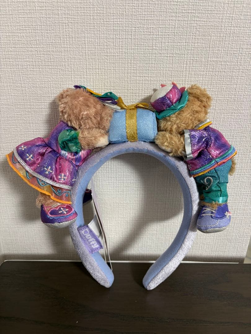 香港ディズニー限定20周年記念ダッフィー&シェリーメイカチューシャ