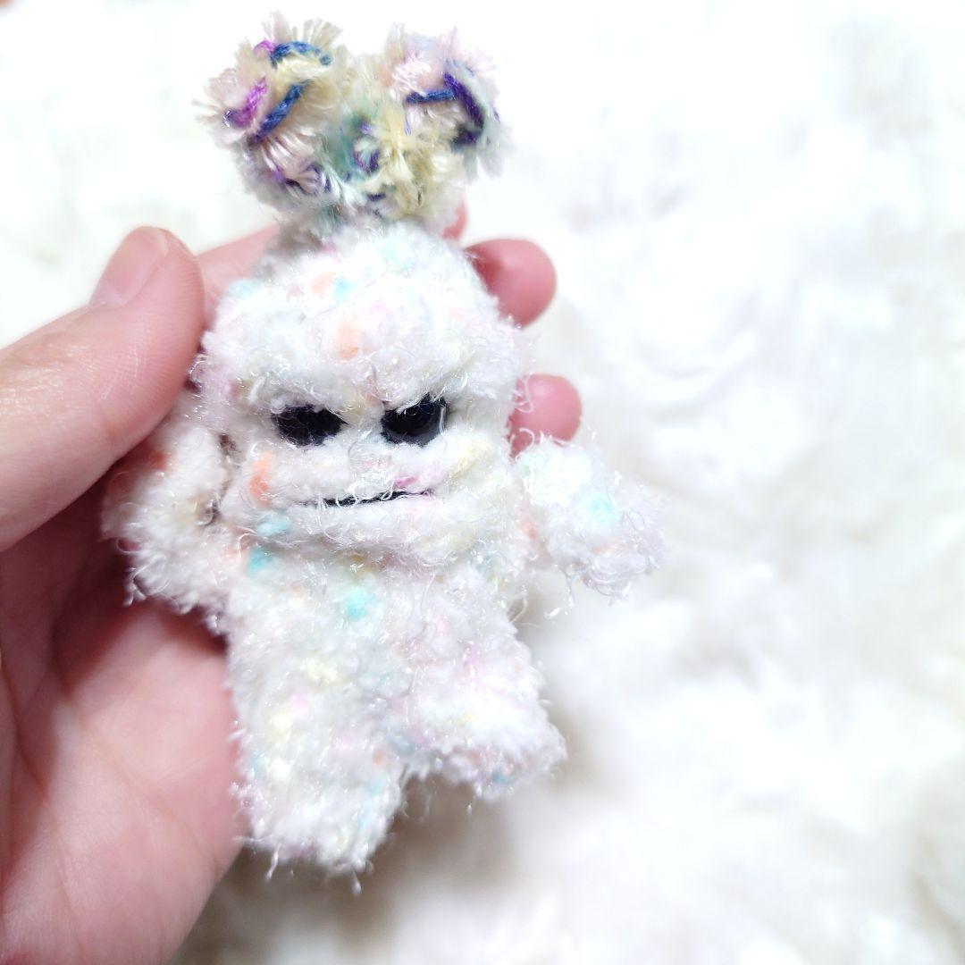 58.ふわもこパーティーズ　マンドラゴラのあみぐるみ