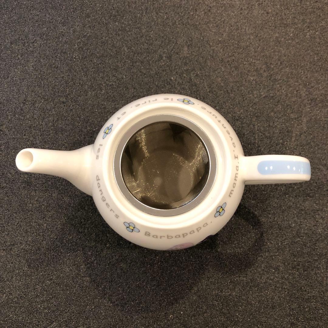 【美品】バーバパパ ティーセット ティーポット×1 湯呑み×4 レトロ