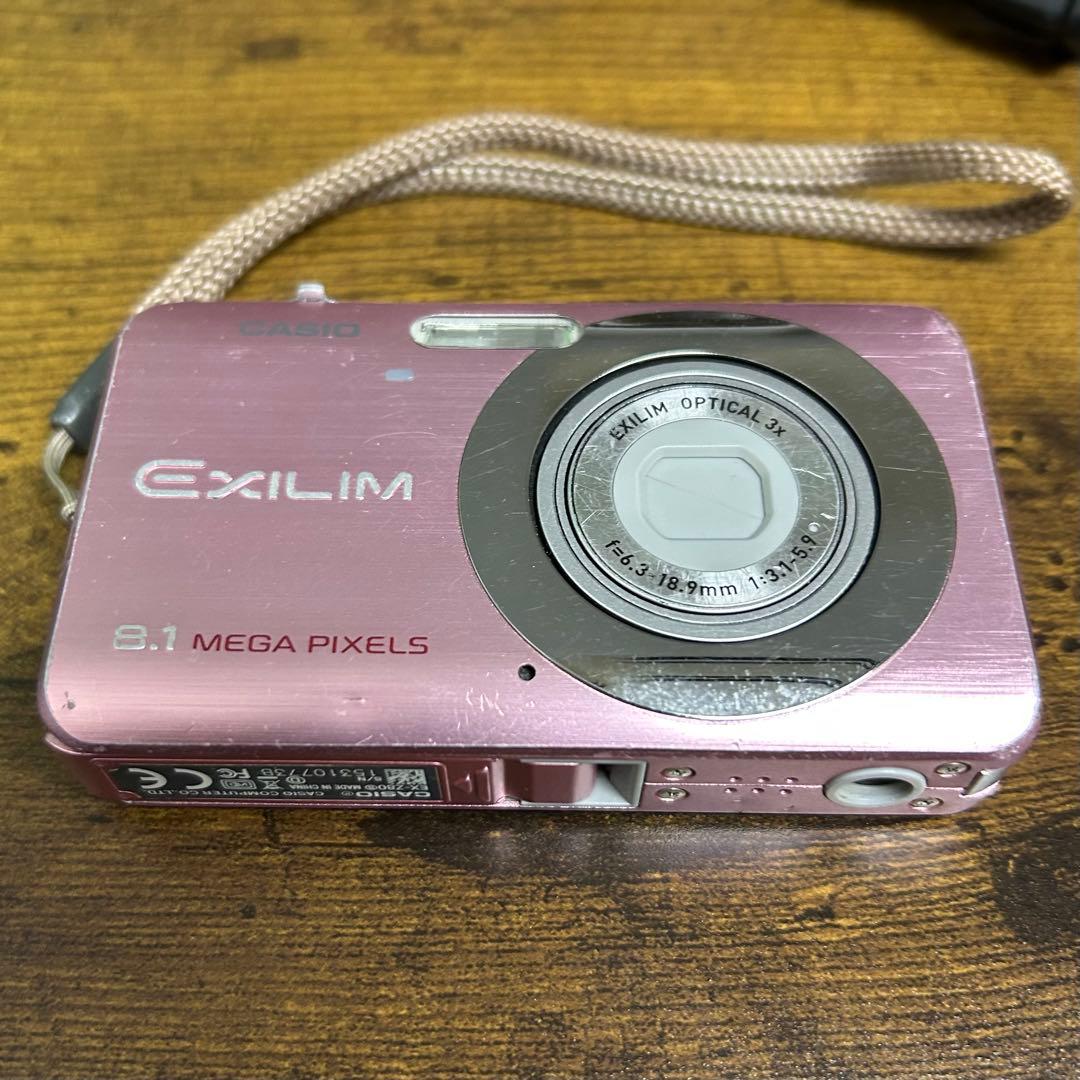 CASIO EXILIM 8.1メガピクセル ピンク
