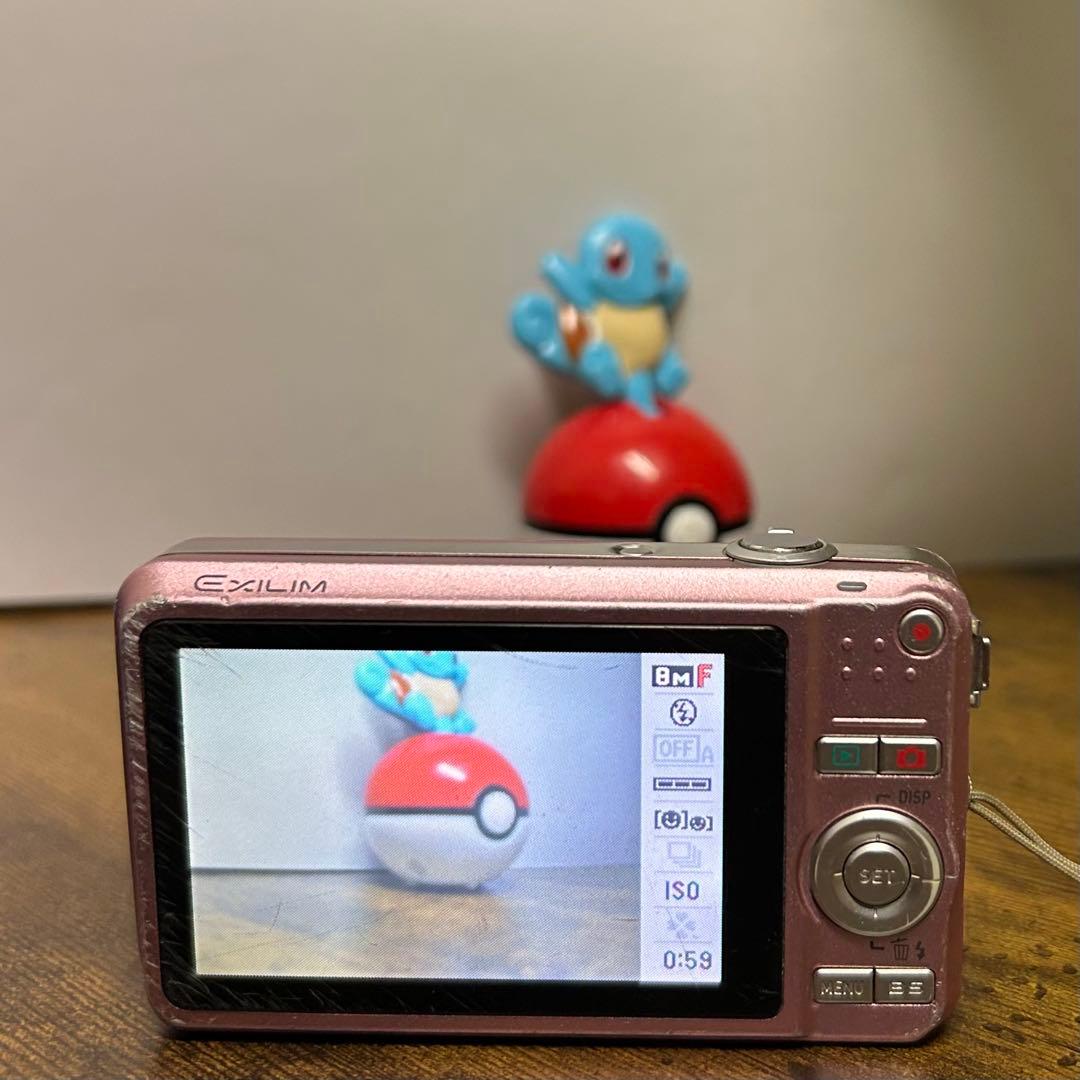 CASIO EXILIM 8.1メガピクセル ピンク