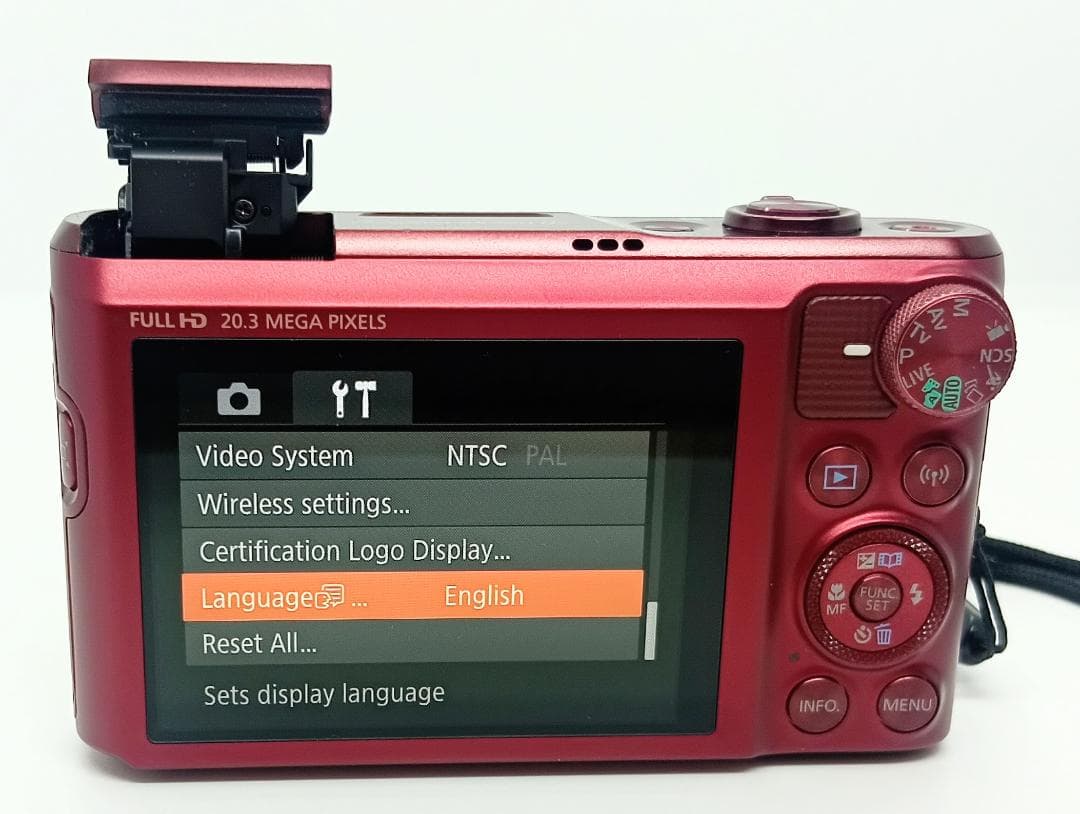 CanonPowerShotSX720HS20.3MP40xRed SD、充電器