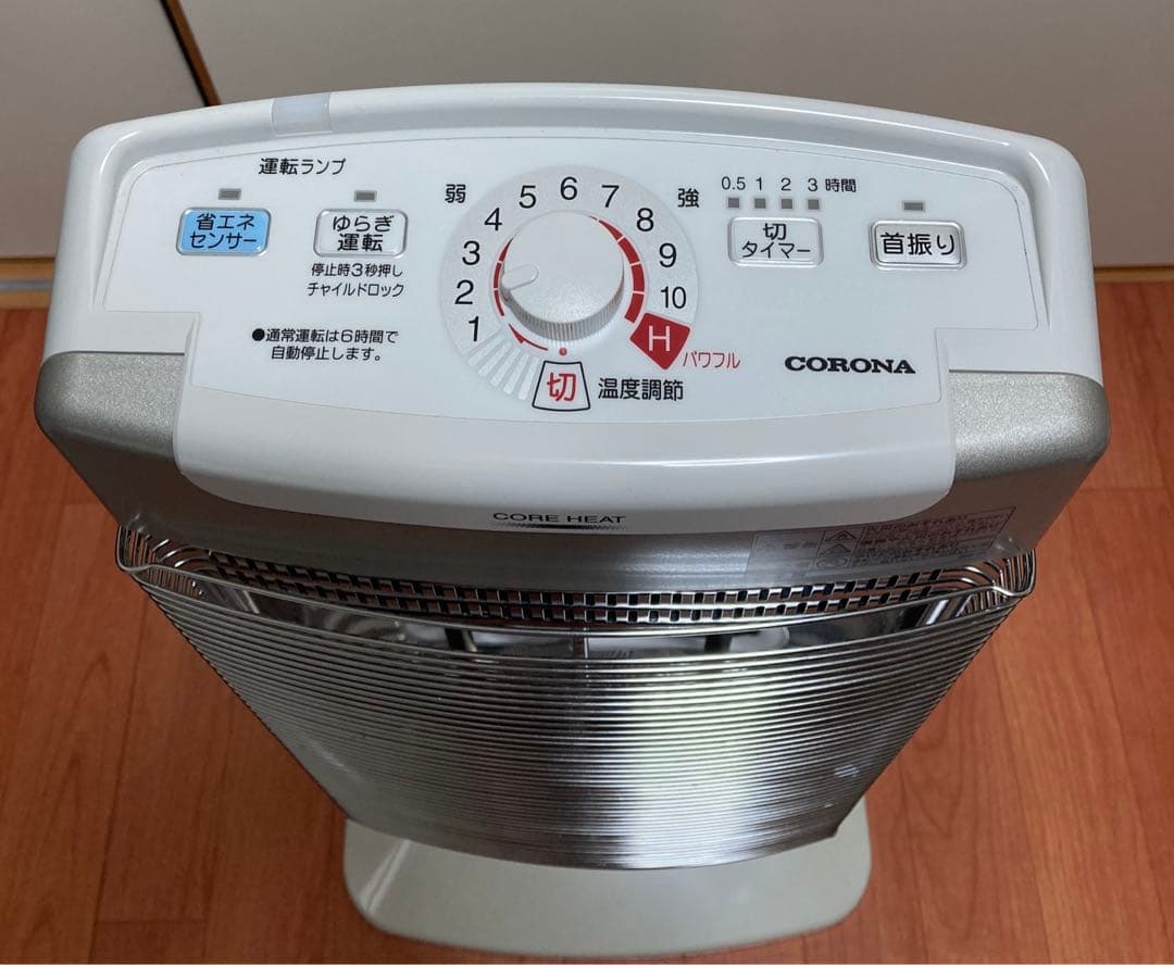 使用頻度小 コロナCORONA COREHEAT DH-1217R 2017年