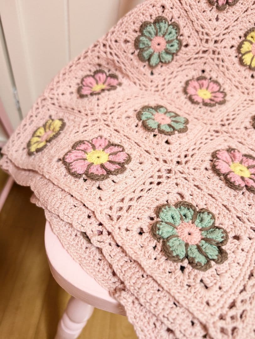 アフガンブランケット