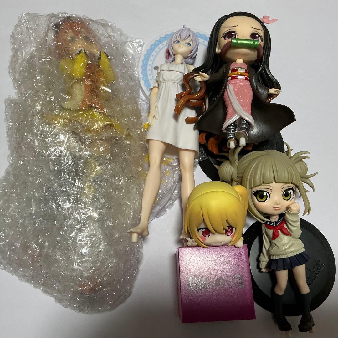 アニメ、コミック美少女系フィギュア　箱いっぱい詰め合わせ40点以上　　お買い得