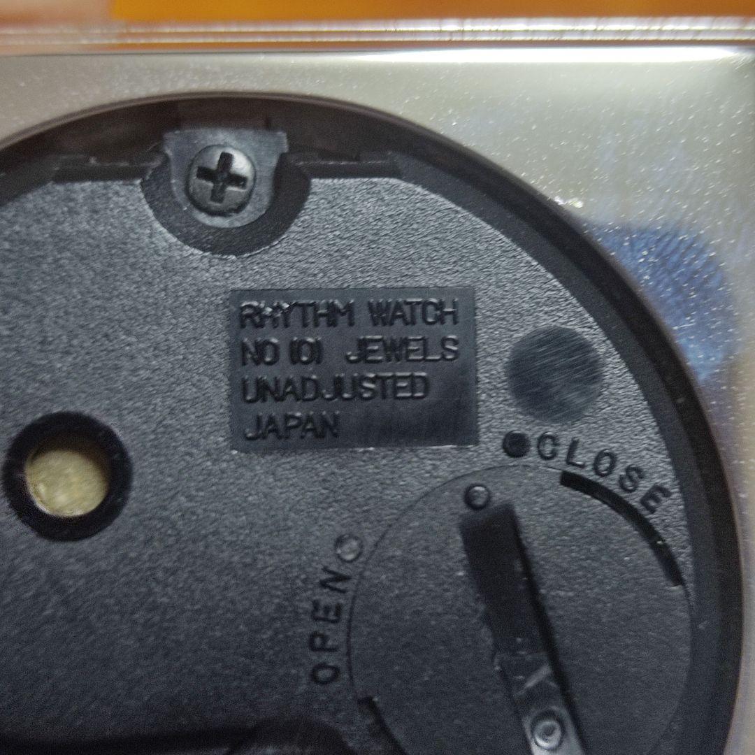 WAKO スクエア置時計 シルバー