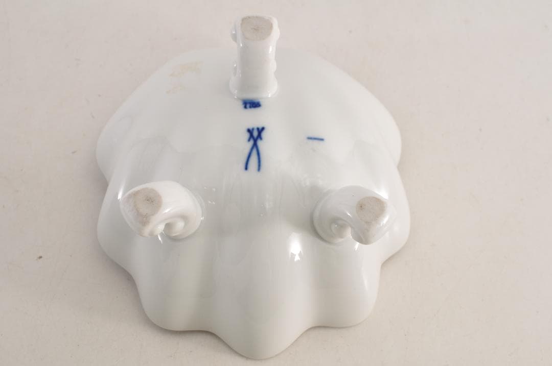 美品 MEISSEN マイセン ブルーオニオン 小皿