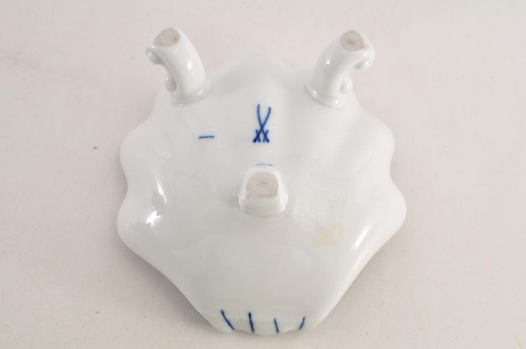 美品 MEISSEN マイセン ブルーオニオン 小皿