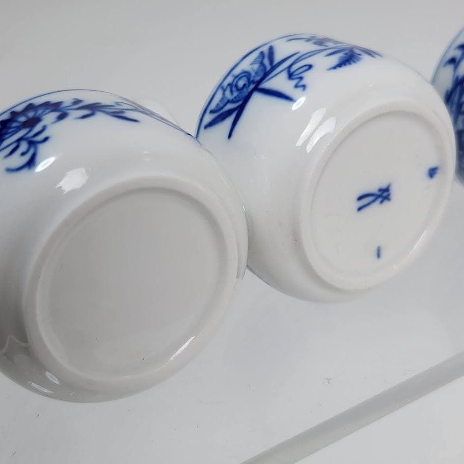 マイセン Meissen ブルーオニオン ソルトセラー 塩 薬味入れ　2個セット