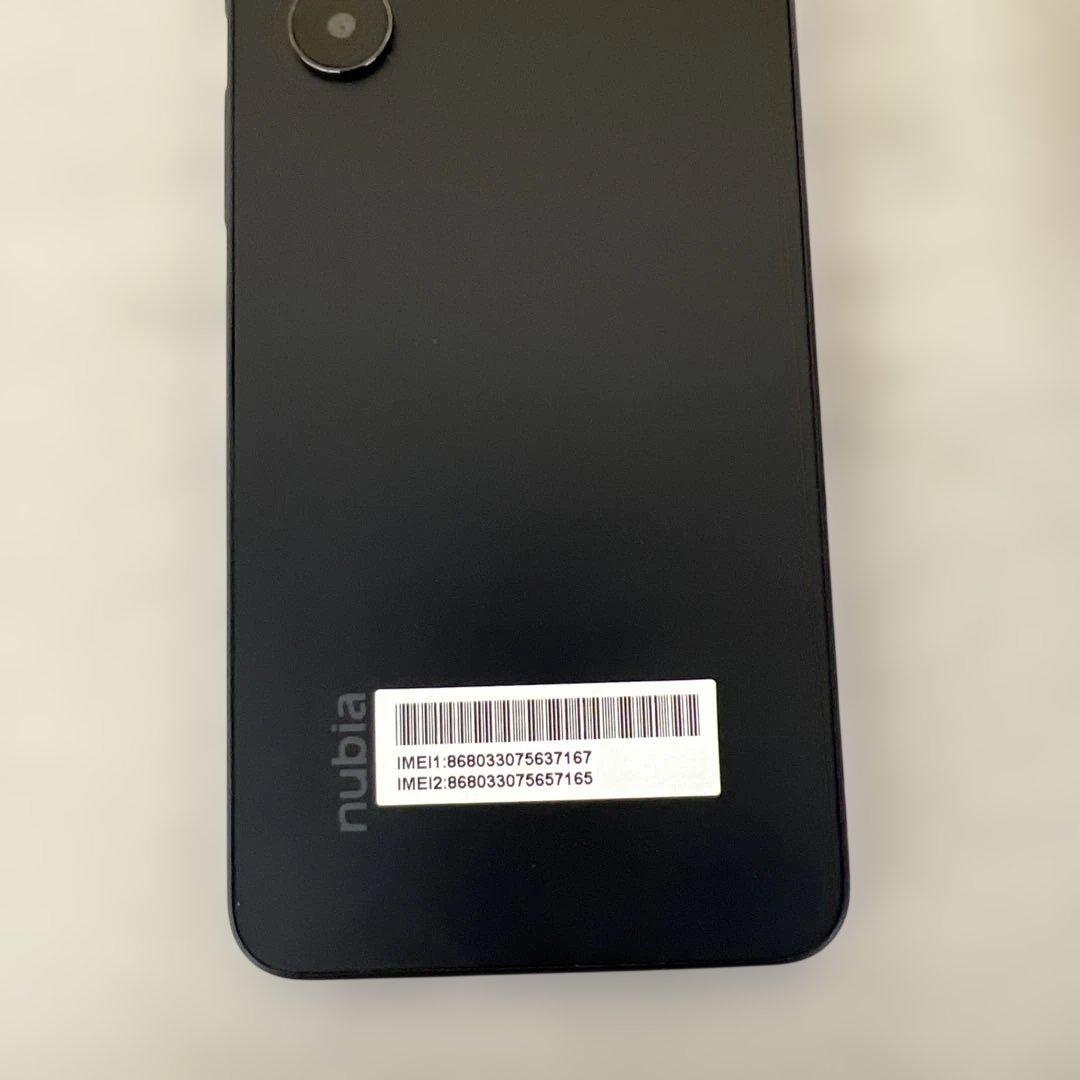 602202 Y!mobile nubia S 5G A403ZT ブラック
