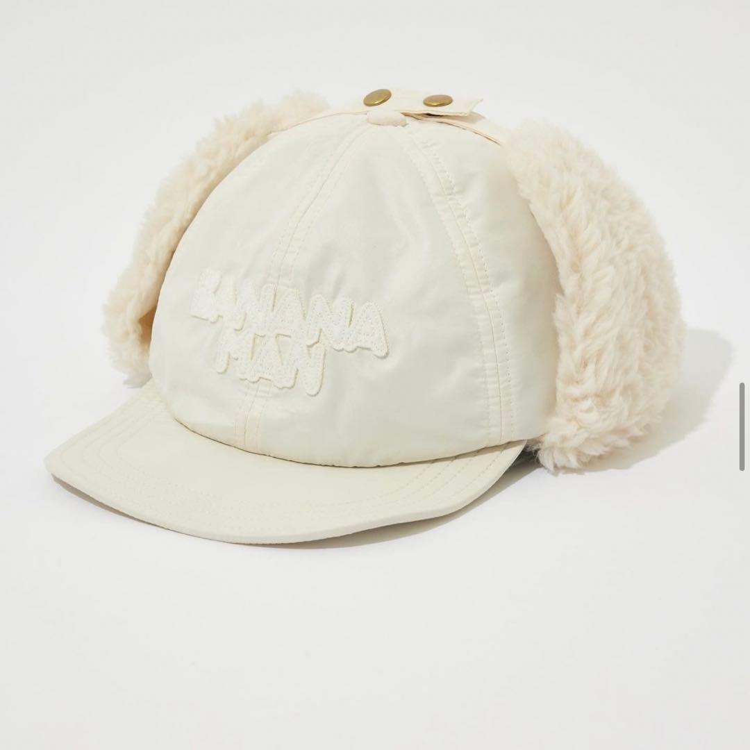 バナナマン ボアCAP 白　新品未使用 未開封