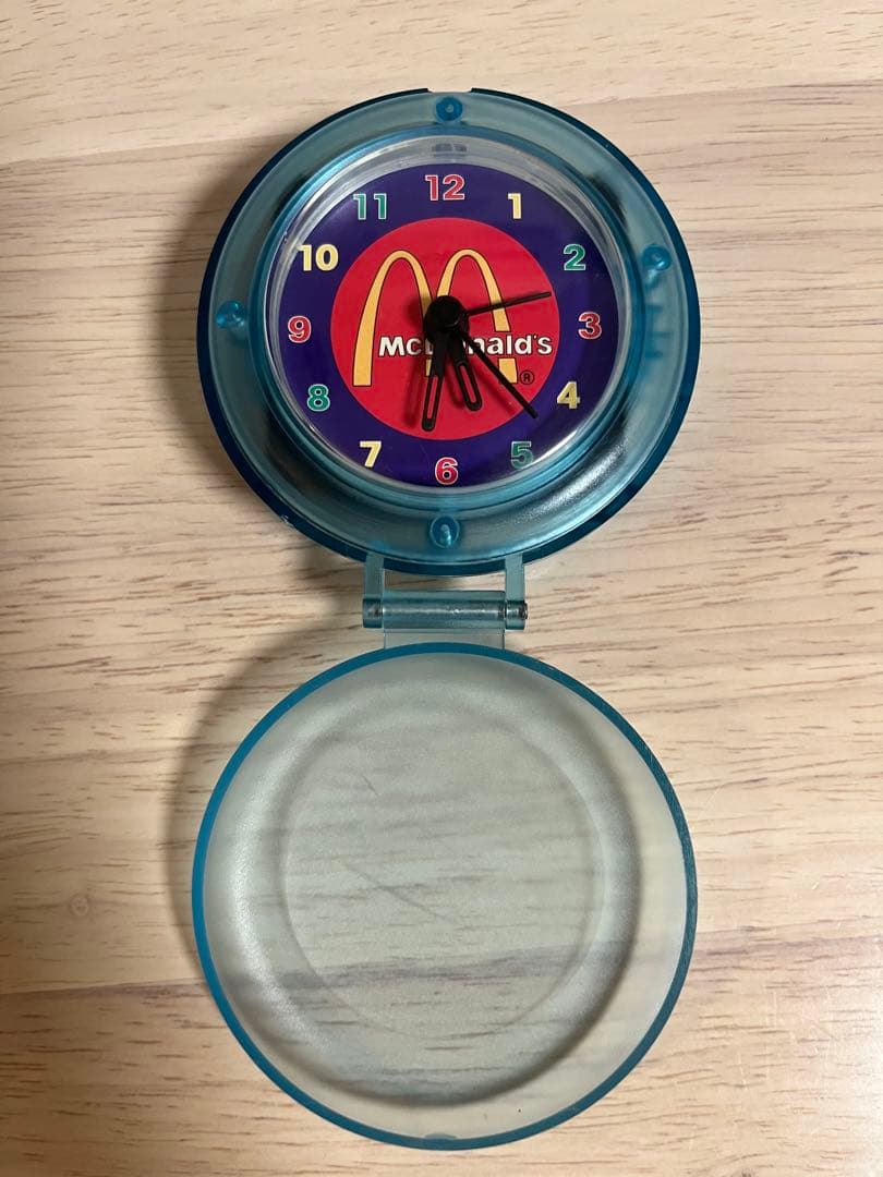 マクドナルド　置き時計　ノベルティ
