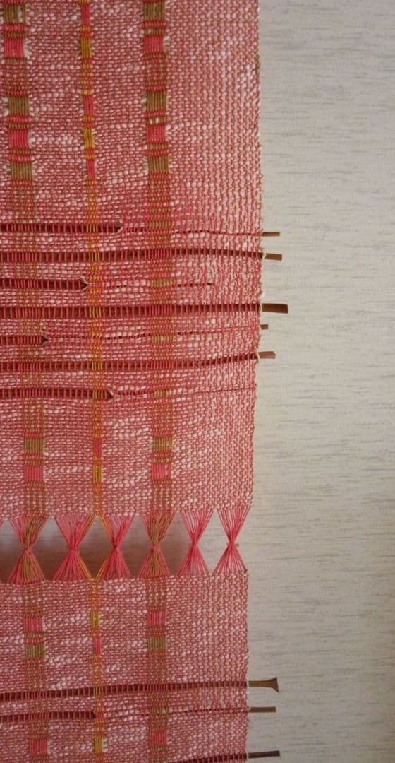 首里織りタペストリー大　沖縄伝統工芸品