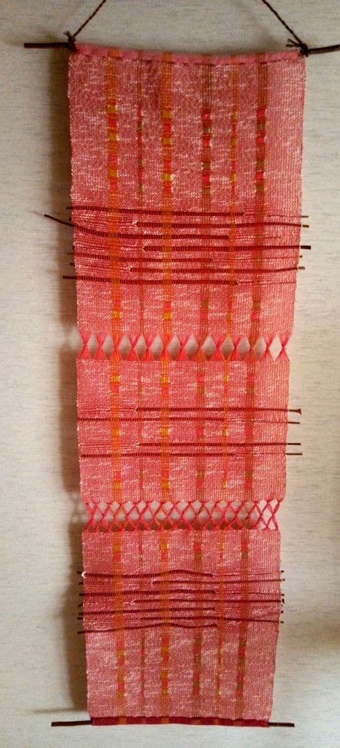 首里織りタペストリー大　沖縄伝統工芸品