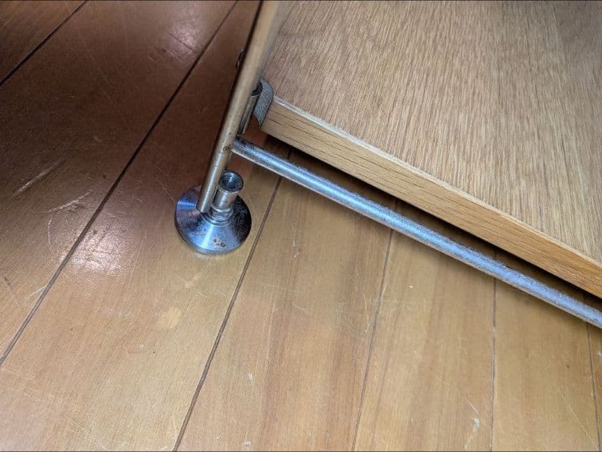 《送料込》MUJI ステンレスユニットシェルフ オーク棚 収納 台 木製家具