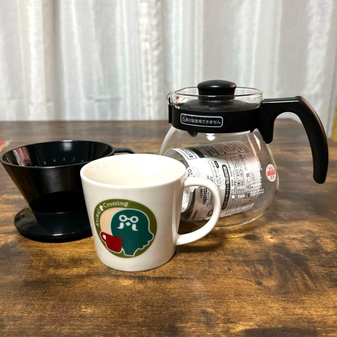 どうぶつの森 1番くじコーヒーサーバーセット