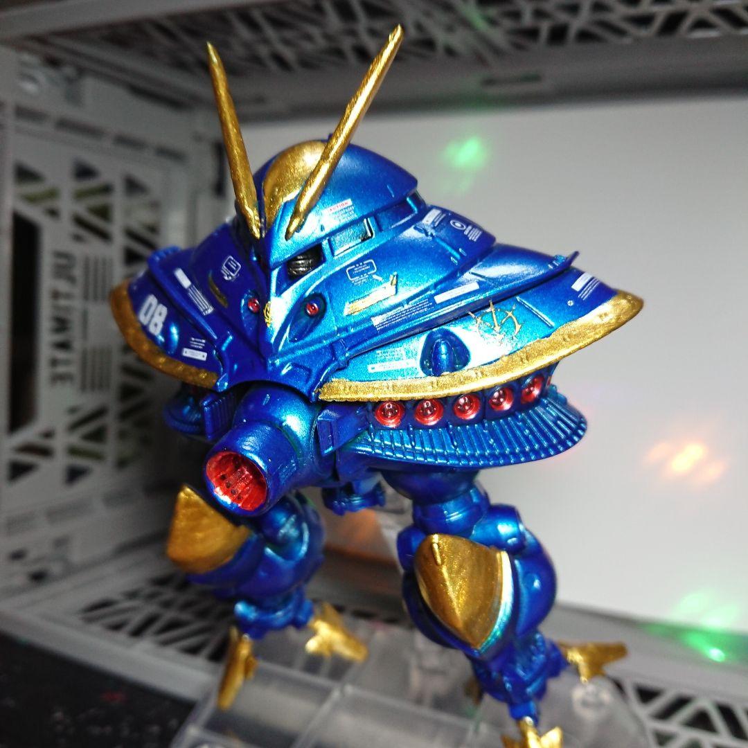 ガンダムコンバージ ビグザム リペイント デカール追加 トップコート仕上げ