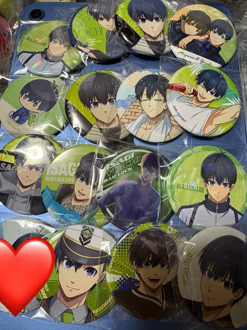 ブルーロック 潔世一 缶バッジ 23個セット