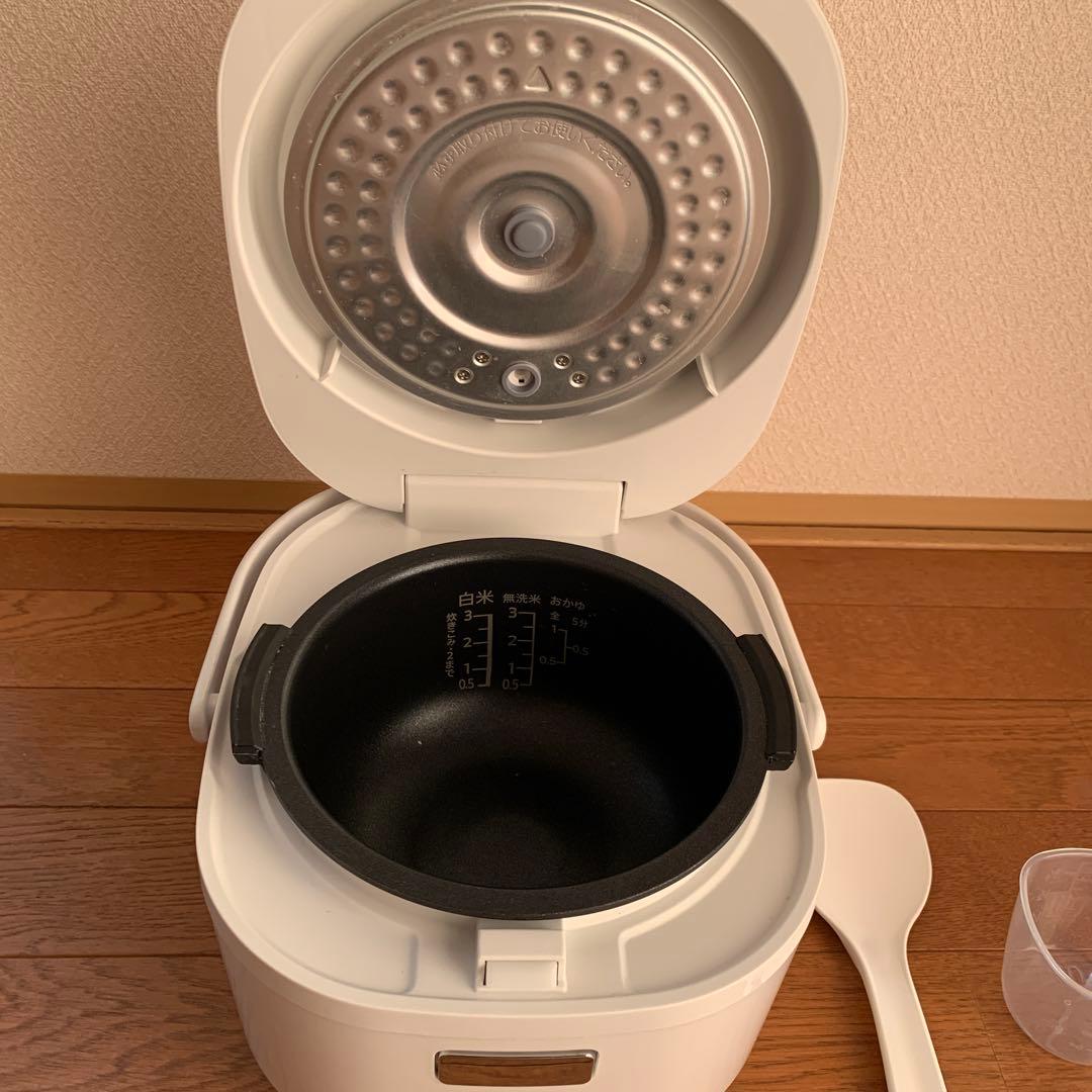SHARPシャープ 炊飯器 KS-CF05E 3合炊き 保証2026.3まであり
