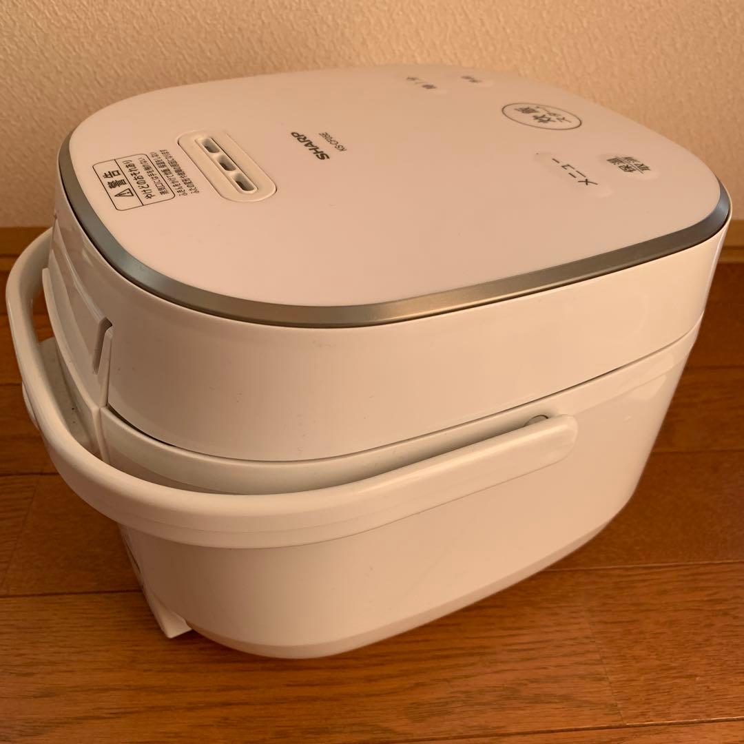 SHARPシャープ 炊飯器 KS-CF05E 3合炊き 保証2026.3まであり